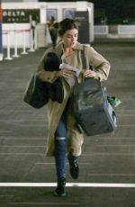LUCY HALE at Los Angeles International Airport 03/30/2018