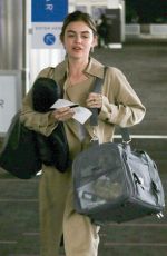 LUCY HALE at Los Angeles International Airport 03/30/2018