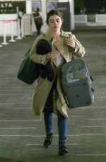 LUCY HALE at Los Angeles International Airport 03/30/2018