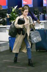 LUCY HALE at Los Angeles International Airport 03/30/2018