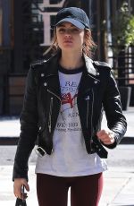 LUCY HALE Heading to a Gym in Los Angeles 03/28/2018