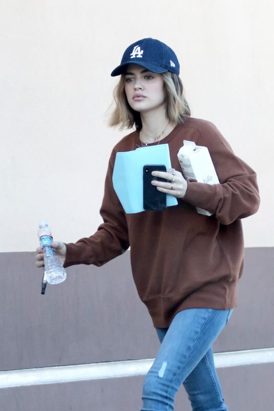 LUCY HALE Out and About in Los Angeles 03/23/2018