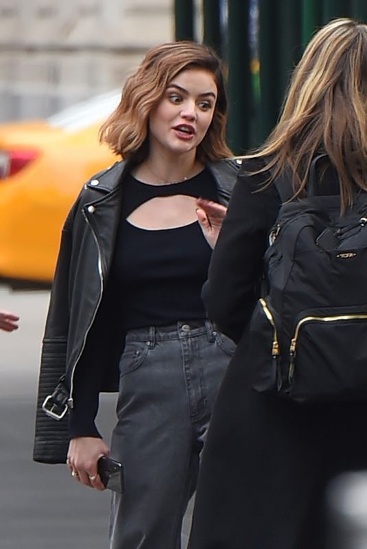 LUCY HALE Out in Los Angeles 03/05/2018