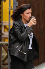 LUCY MECKLENBURGH Out for Lunch in Manchester 03/22/2018