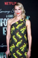 LUCY PUNCH at A Series of Unfortunate Events Premiere in New York 03/29/2018