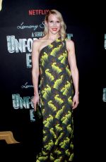 LUCY PUNCH at A Series of Unfortunate Events Premiere in New York 03/29/2018