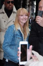 LUCY ROSE Arrives at AOL Build Series in New York 03/28/2018