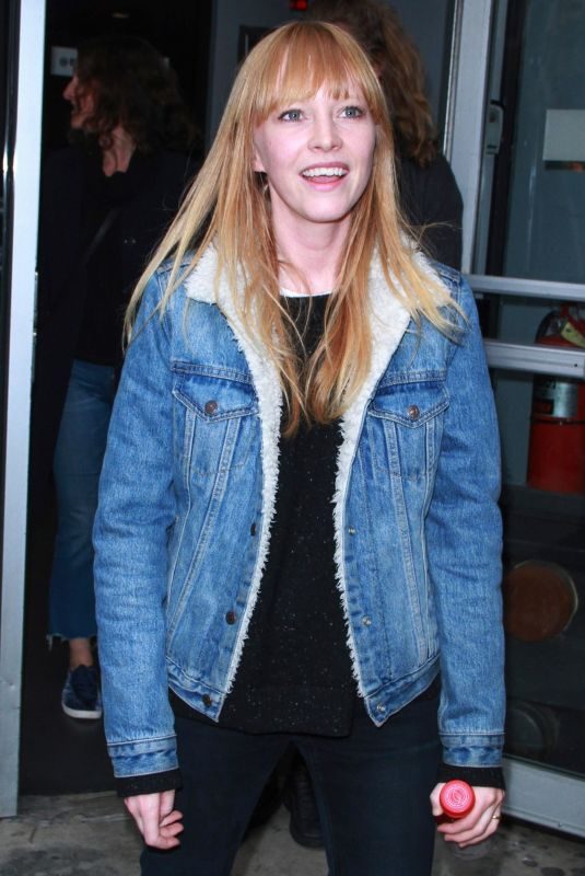 LUCY ROSE Arrives at AOL Build Series in New York 03/28/2018