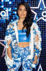 MABEL at Global Awards 2018 in London 03/01/2018