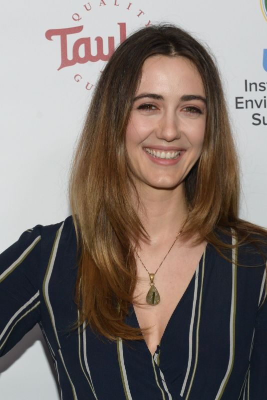 MADELINE ZIMA at Ucla’s Institute of the Environment and Sustainability Gala in Los Angeles 03/22/2018