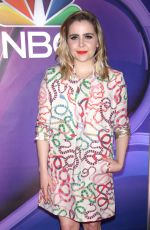 MAE WHITMAN at NBC Midseason Press Junket in New York 03/08/2018