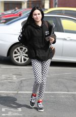 MAGGIE LINDEMANN Arrives at a Studio in Los Angeles 03/17/2018
