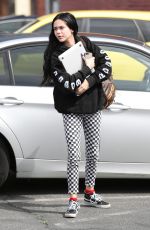 MAGGIE LINDEMANN Arrives at a Studio in Los Angeles 03/17/2018
