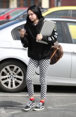 MAGGIE LINDEMANN Arrives at a Studio in Los Angeles 03/17/2018