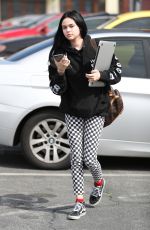 MAGGIE LINDEMANN Arrives at a Studio in Los Angeles 03/17/2018