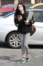 MAGGIE LINDEMANN Arrives at a Studio in Los Angeles 03/17/2018