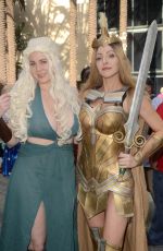 MAITLAND WARD at Wondercon 2018 in Anaheim 03/25/2018