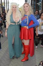 MAITLAND WARD at Wondercon 2018 in Anaheim 03/25/2018