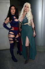 MAITLAND WARD at Wondercon 2018 in Anaheim 03/25/2018