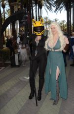 MAITLAND WARD at Wondercon 2018 in Anaheim 03/25/2018