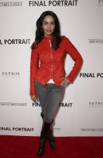 MALIKA SHERAWAT at Final Portrait Screening in Los Angeles 03/19/2018