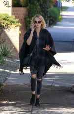 MALIN AKERMAN Out and About in Beverly Hills 03/24/2018