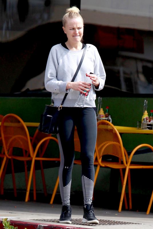 MALIN AKERMAN Out for Breakfast in Los Angeles 03/23/2018
