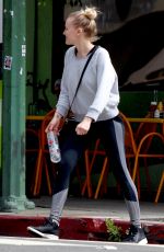 MALIN AKERMAN Out for Breakfast in Los Angeles 03/23/2018