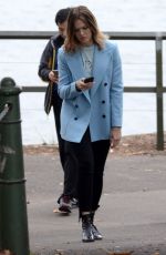 MANDY MOORE Out and About in Sydney 03/05/2018