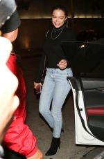 MARA TEIGEN Out for Dinner at Craig