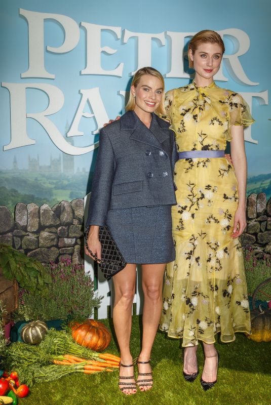 MARGOT ROBBIE and ELIZABETH DEBICKI at Peter Rabbit Premiere at Moore Park in Sydney 03/17/2018
