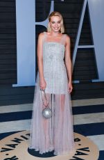 MARGOT ROBBIE at 2018 Vanity Fair Oscar Party in Beverly Hills 03/04/2018