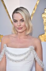 MARGOT ROBBIE at 90th Annual Academy Awards in Hollywood 03/04/2018