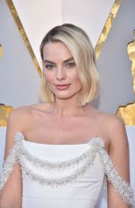 MARGOT ROBBIE at 90th Annual Academy Awards in Hollywood 03/04/2018