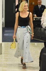 MARGOT ROBBIE at Airport in Sydney 03/16/2018