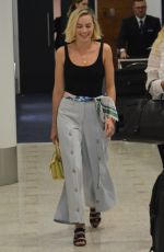 MARGOT ROBBIE at Airport in Sydney 03/16/2018