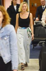 MARGOT ROBBIE at Airport in Sydney 03/16/2018