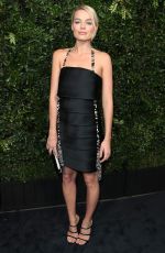 MARGOT ROBBIE at Charles Finch and Chanel Pre-oscar Dinner in Los Angeles 03/03/2018
