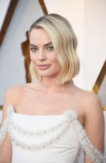 MARGOT ROBBIE at Oscar 2018 in Los Angeles 03/04/2018