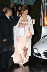 MARIA MENOUNOS Arrives at Khloe Kardashian