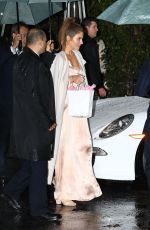 MARIA MENOUNOS Arrives at Khloe Kardashian