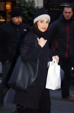 MARIN HINKLE on the Set of The Marvelous Mrs. Maisel, Season 2 in Paris 03/27/2018