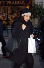 MARIN HINKLE on the Set of The Marvelous Mrs. Maisel, Season 2 in Paris 03/27/2018