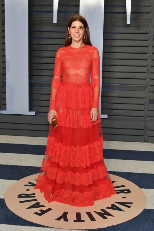 MARISA TOMEI at 2018 Vanity Fair Oscar Party in Beverly Hills 03/04/2018