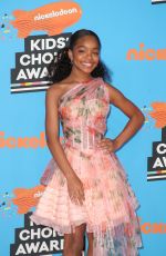 MARSAI MARTIN at 2018 Kids’ Choice Awards in Inglewood 03/24/2018