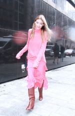 MARTHA HUNT Arrives at Good Morning America in New York 03/08/2018
