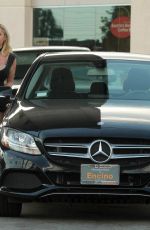 MARY CAREY at a Gas Station in Los Angeles 03/06/2018