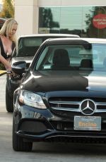 MARY CAREY at a Gas Station in Los Angeles 03/06/2018