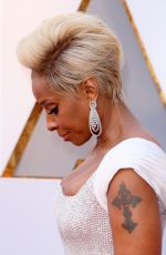 MARY J. BLIGE at 90th Annual Academy Awards in Hollywood 03/04/2018