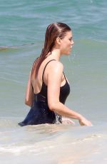 MARYNA LINCHUK in Swimsuit on the Beach in Mexico 03/25/2018